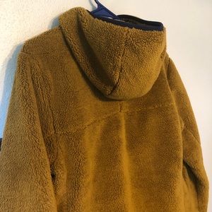 North Face Fleece Pullover Mustard